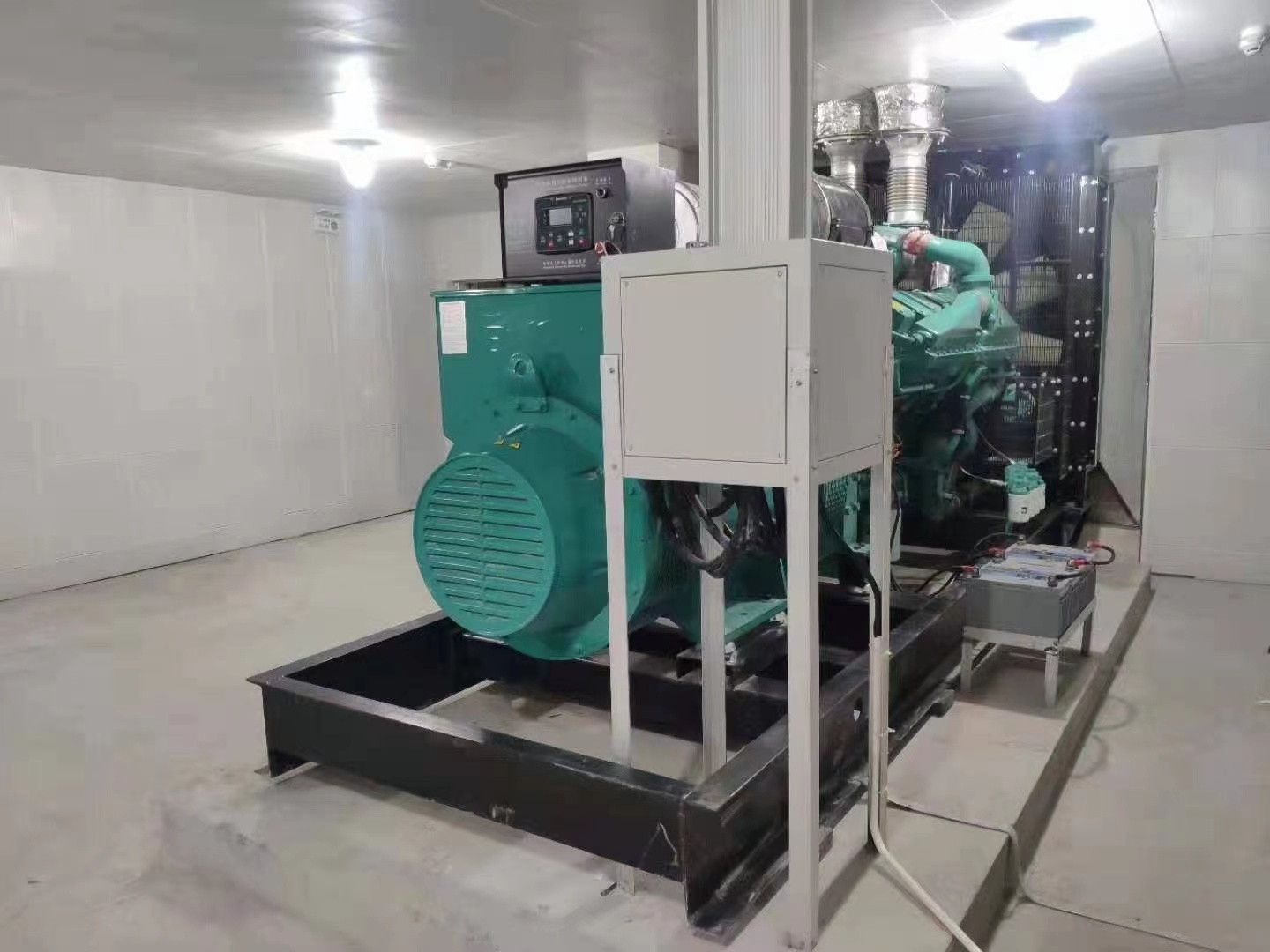 柴油發電機組基礎底座的設計與施工參考指南